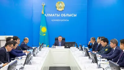 Жиналыс, Алматы облысы, актив, жаңа Ата заң, конституциялық реформа, Марат Сұлтанғазиев, сурет - Zakon.kz жаңалық 02.02.2026 20:08