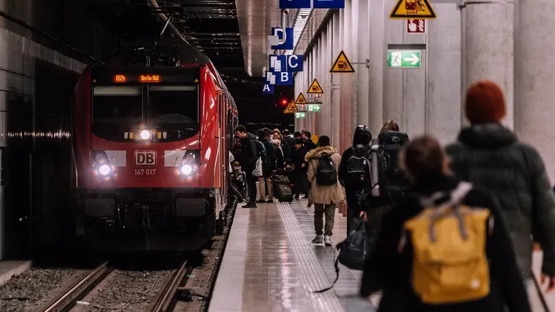 Ыстамбұлда жолаушылар толы метро пойызы рельстен шығып кетті