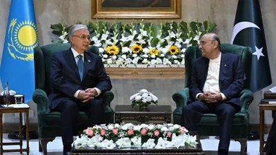 Келіссөз, Пәкістан, Мемлекет басшысы, Пәкістан президенті, Асиф Али Зардари , сурет - Zakon.kz жаңалық 04.02.2026 21:19