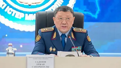 Ішкі істер министрі Ержан Саденов Шымкент қаласының полиция департаментінде көшпелі кеңес өткізді. Кеңеске қала әкімі Ғабит Сыздықбеков, қалалық құқық қорғау және арнайы органдардың бірінші басшылары, сондай-ақ жергілікті атқарушы органдардың өкілдері қатысты. , сурет - Zakon.kz жаңалық 05.02.2026 15:37