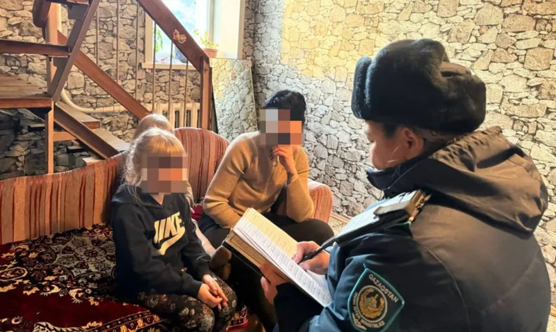 Петропавлда полицейлер әлеуметтік желідегі таралған хабарламаны тексерді