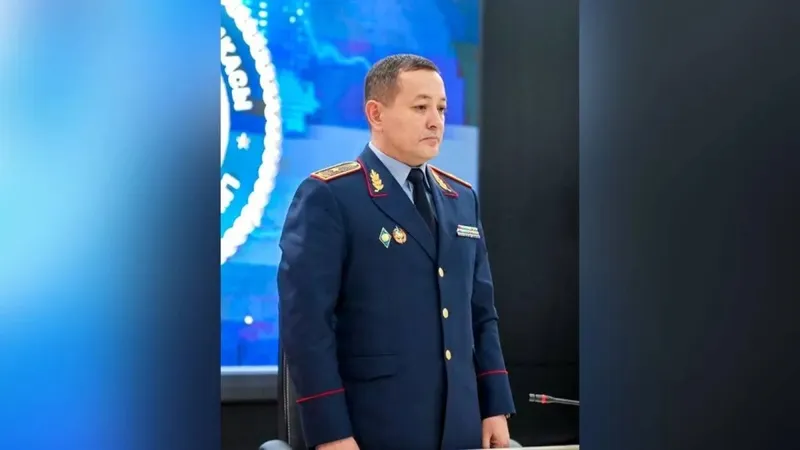 Шымкент қаласының полиция департаментіне жаңа басшы тағайындалды