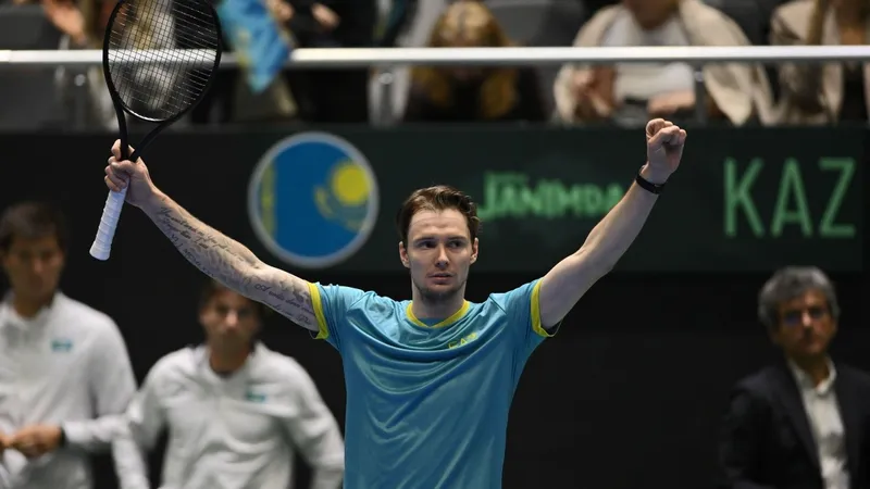 Дэвис кубогі: Қазақстан – Монако матчында алғашқы ойын күнінен кейін есеп тең