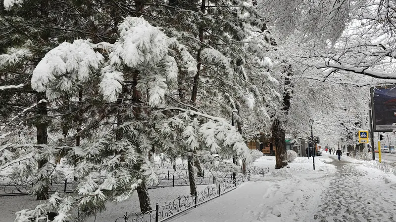 Алматыда демалыс күндері қар жауып, әрі қарай жылы болады