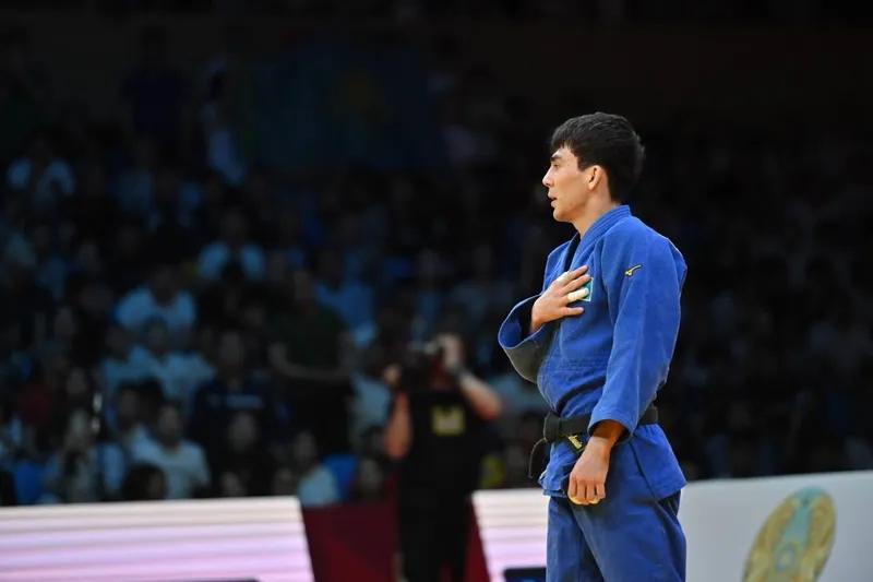 Дзюдошы Аман Бақытжан Париждегі Grand Slam турнирінде қола жүлдегер атанды