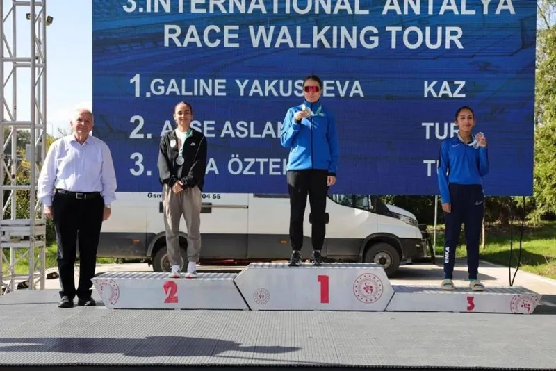 Жеңіл атлетика: Түркиядағы халықаралық жарыста Қазақстан екі алтын медаль жеңіп алды