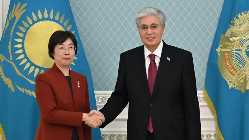 Тоқаев Азия инфрақұрылымдық инвестициялар банкінің президенті Цзоу Цзяиді қабылдады