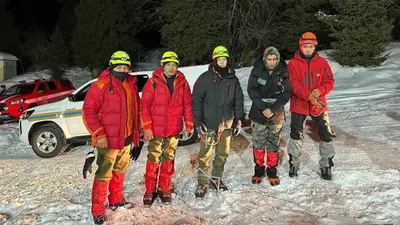Алматы құтқарушылары тауда қалған жігітті қауіпсіз алып шықты, сурет - Zakon.kz жаңалық 09.02.2026 12:57