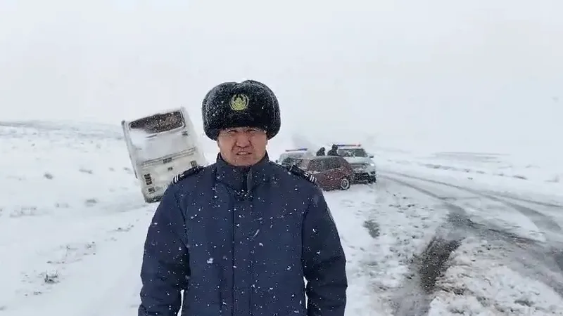 Аса – Ақкөл автожолында автобус жеңіл көлікпен соқтығысып, бір адам қаза тапты