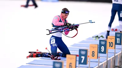 Биатлон, Владислав Киреев, із кесу жарысы, жолдама, 2026 жылғы Олимпиада, сурет - Zakon.kz жаңалық 13.02.2026 19:33