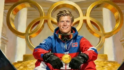 Йоханнес Клебо, норвегиялық шаңғышы, Олимпиада, рекорд, алтын медаль, сурет - Zakon.kz жаңалық 13.02.2026 19:28