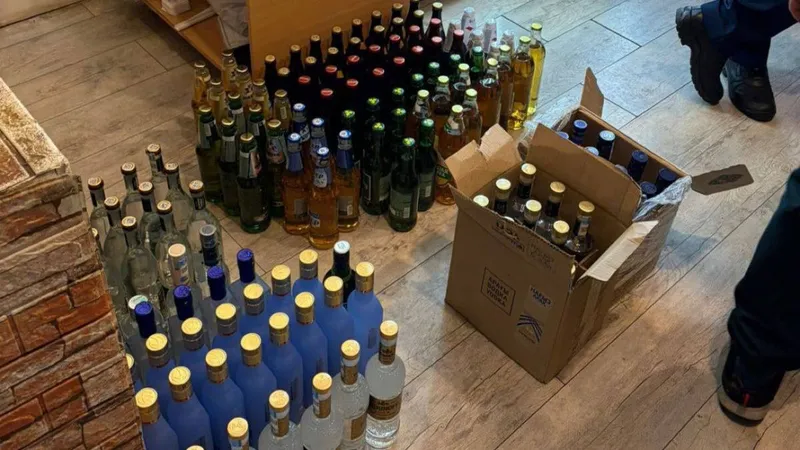 Оралда алкоголь өнімдерін заңсыз сату дерегі анықталды