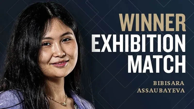 Бибісара Асаубаева шахматтың жаңа түрі бойынша өткен ойында экс-әлем чемпионын ойсырата жеңді