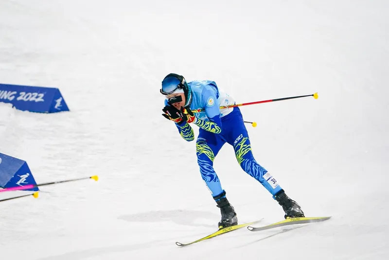 Олимпиада ойындарындағы шаңғы қоссайысы: Шыңғыс Ракпаров үлкен тұғырда сынға түсті