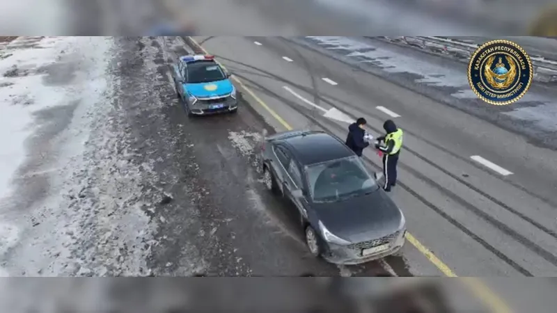 Қарағанды облысында жол қауіпсіздігі күшейтілді: дрондар мен автоматты жүйелер іске қосылды