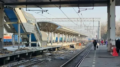 Алматы-1 вокзалы қайта жаңғыртудан кейін қандай кейіпте болады , сурет - Zakon.kz жаңалық 18.02.2026 13:25