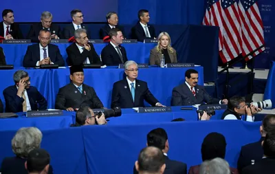 Тоқаев Бейбітшілік кеңесінің алғашқы отырысына қатысып жатыр, сурет - Zakon.kz жаңалық 19.02.2026 20:56