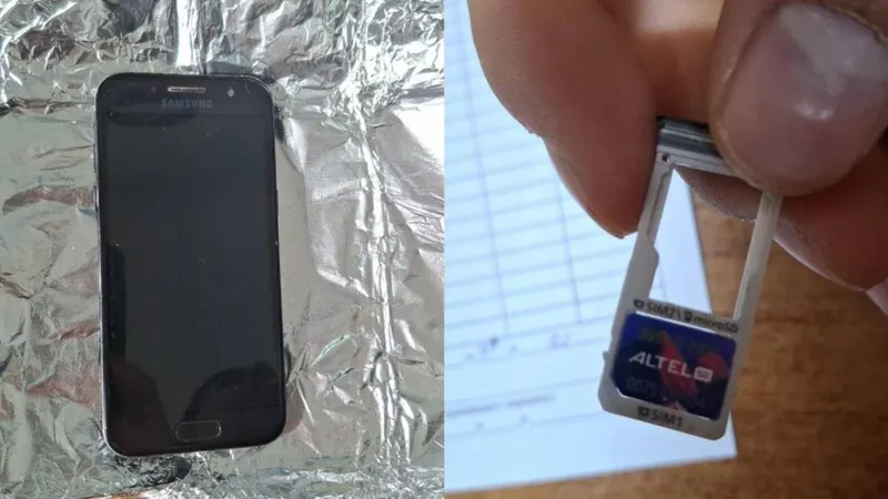 Павлодарда түзеу мекемесіне телефон өткізу әрекеті дер кезінде анықталды