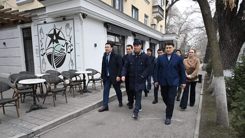 Алматыдағы Құрманғазы көшесінде гастрономиялық дәліз пайда болады