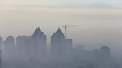 Алматы, ауа сапасы, қолайсыз ауа райы, 22 ақпан, сурет - Zakon.kz жаңалық 22.02.2026 09:14