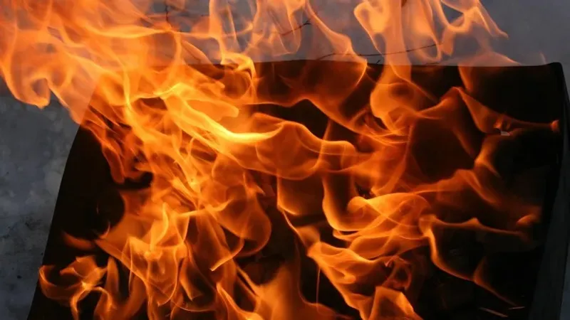 Қызылордада автосервис дүкені өртенді