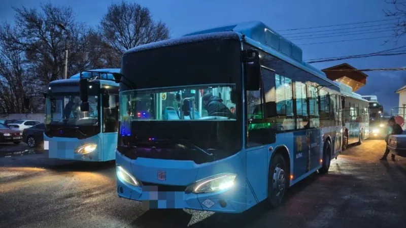 Жамбыл облысында заңсыз қайта жабдықталған автобус анықталды