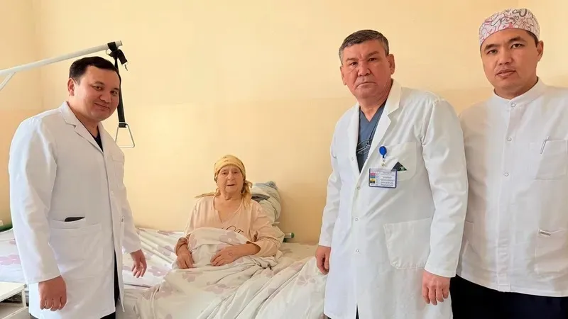 Түркістандық хирургтар  99 жастағы науқастың өмірін сақтап қалды