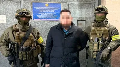 Қазақстан Республикасының Ұлттық қауіпсіздік комитеті Сыбайлас жемқорлыққа қарсы іс-қимыл қызметі 2026 жылғы 25 ақпанда Қаржы министрлігінің «Проблемалық кредиттер қоры» АҚ бұрынғы басқарма төрағасын ұстағанын хабарлады, сурет - Zakon.kz жаңалық 25.02.2026 10:55