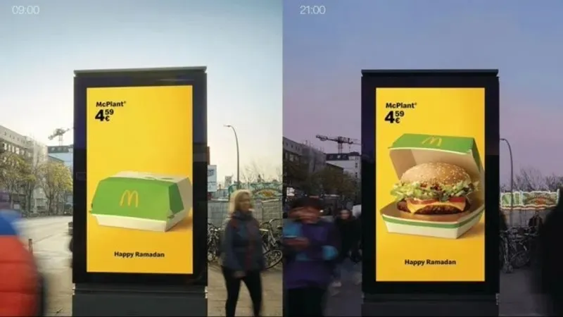McDonald's Рамазан айында Германиядағы билбордтардан тағам бейнесін уақытша алып тастады, сурет - Zakon.kz жаңалық 26.02.2026 12:42
