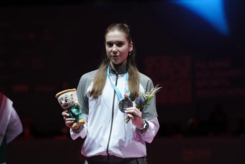 София Актаева семсерлесуден жасөспірімдер арасындағы Азия чемпионатында қола медаль алды