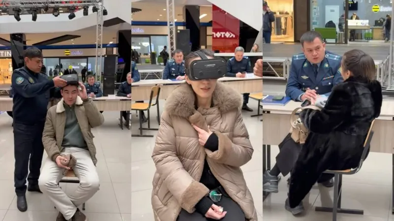 Тараз тұрғындарына виртуалды шындық арқылы мас күйде көлік жүргізудің салдары көрсетілді