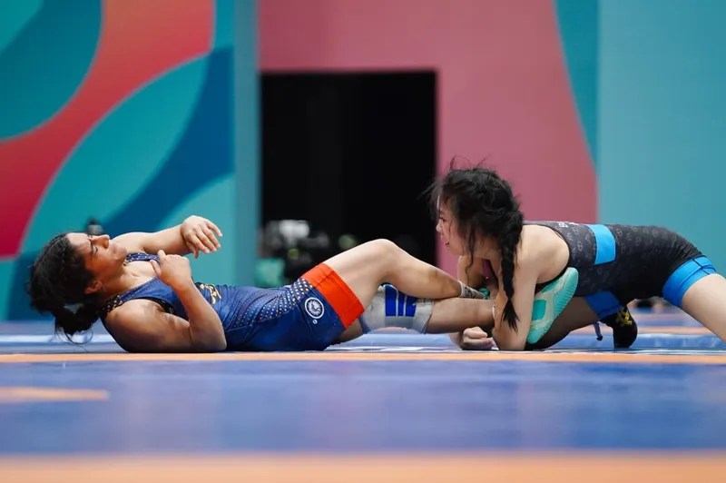 Қазақстандық екі балуан Албаниядағы жарыстың финалына шықты