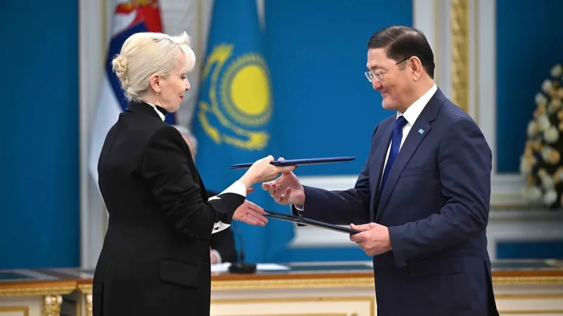 Қазақстан мен Сербия президенттері бірлескен мәлімдеме қабылдады