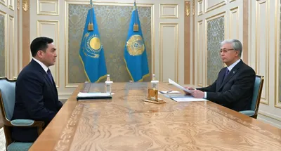 Тоқаев энергетика министрі Ерлан Ақкенженовті қабылдады, сурет - Zakon.kz жаңалық 03.03.2026 18:01