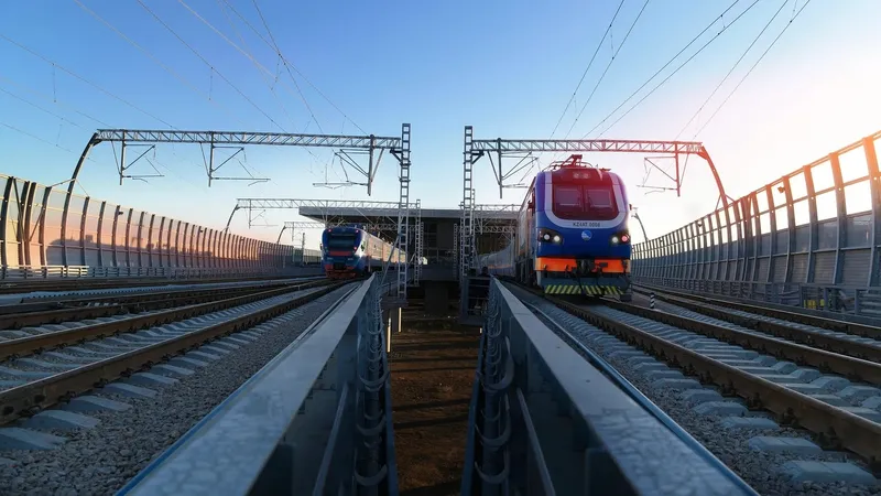 Жамбыл облысында екі тепловоз соқтығысты