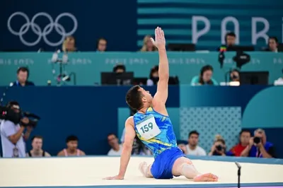 Милад Карими Бакудегі спорттық гимнастикадан Әлем кубогы кезеңінде күміс жүлдегер атанды, сурет - Zakon.kz жаңалық 07.03.2026 16:00