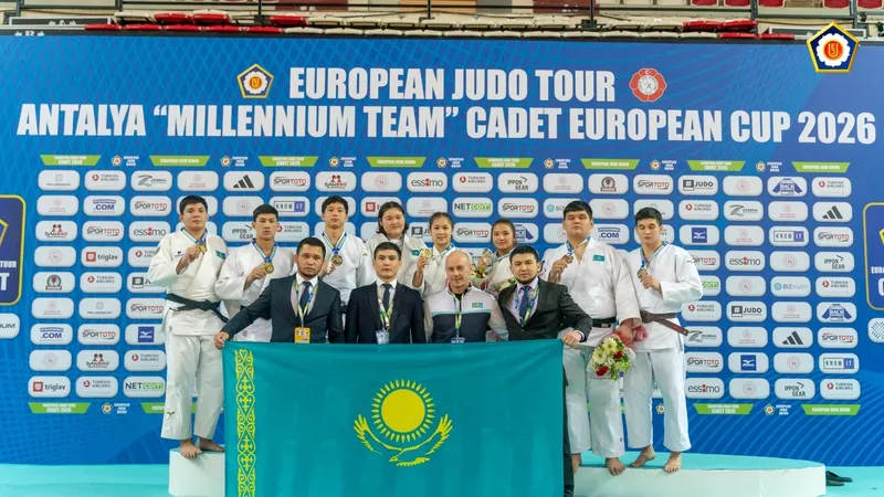 Дзюдодан Қазақстан жасөспірімдер құрамасы Еуропа кубогының үздігі атанды