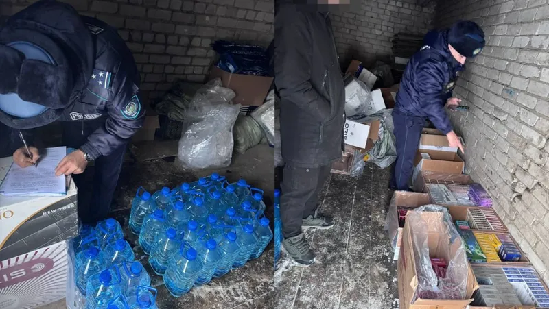 Петропавлда заңсыз сатуға арналған 150 литр спирт тәркіленді