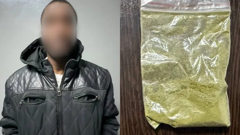 Алматыда курьердің қырағылығы есірткі таратпақ болған адамды ұстауға көмектесті