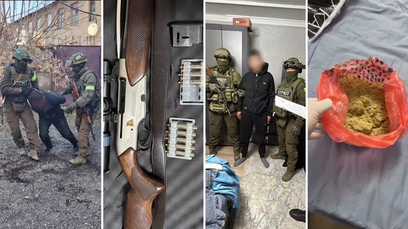 Арнайы операция: есірткі саудасына қатысы бар күдікті ұсталды
