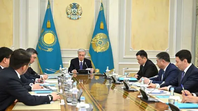 Ақордада Президент Қасым-Жомарт Тоқаевтың төрағалығымен Digital Qazaqstan жобасының жүзеге асырылуы жөнінде жұмыс кеңесі өтті., сурет - Zakon.kz жаңалық 13.03.2026 16:22