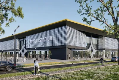 Атырау облысында 12 мың орындық стадионның құрылысы басталды, сурет - Zakon.kz жаңалық 14.03.2026 13:00