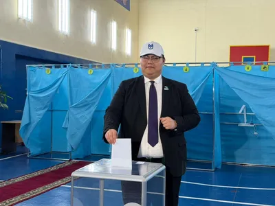 Ақтаулық белсенді жас алғаш рет дауыс берді, сурет - Zakon.kz жаңалық 15.03.2026 20:47