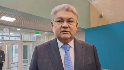 2026 жылдың 15 наурызында Ермек Қошербаев жаңа Конституция жобасы бойынша республикалық референдумға қатысты,, сурет - Zakon.kz жаңалық 15.03.2026 11:40