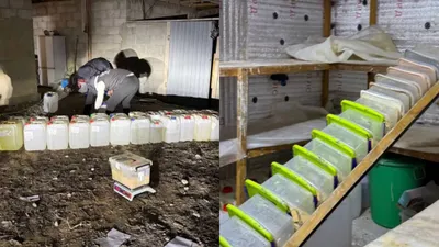 Шымкентке екі ер адам қоймада есірткі зертханасын ұйымдастырған, сурет - Zakon.kz жаңалық 18.03.2026 18:28