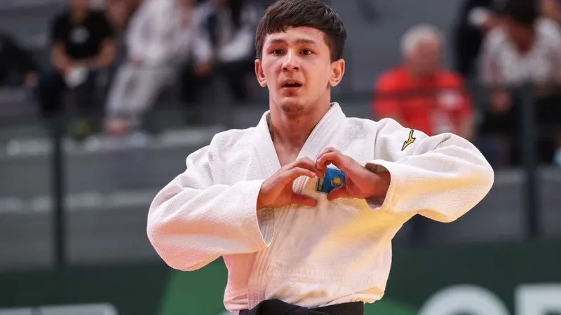 Дзюдодан Грузиядағы Grand Slam турнирі: Талғат Орынбасар қола жүлде жеңіп алды