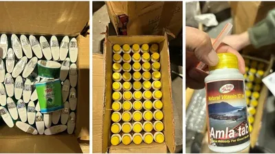 Халықаралық Алматы әуежайында кеден қызметкерлері косметикалық өнімдер ретінде жасырылған Үндістаннан келген ірі дәрі-дәрмек партиясын анықтады, деп хабарлайды Zakon.kz., сурет - Zakon.kz жаңалық 30.03.2026 12:07