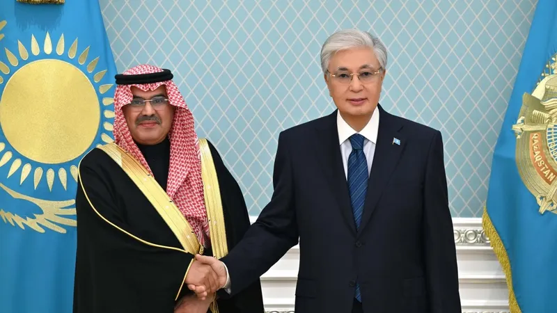 Мемлекет басшысы Сауд Арабиясы Корольдігінің Қазақстандағы елшісін қабылдады
