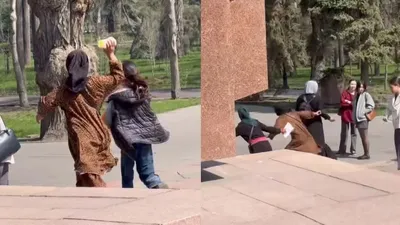 Алматыда жасөспірімдер өтіп бара жатқандарға тас лақтырып, шабуыл жасаған, сурет - Zakon.kz жаңалық 02.04.2026 19:30