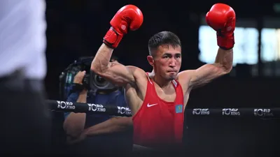 Махмұд Сабырхан, Моңғолия, бокс, АЧ-2026, жартылай финал , сурет - Zakon.kz жаңалық 03.04.2026 18:28